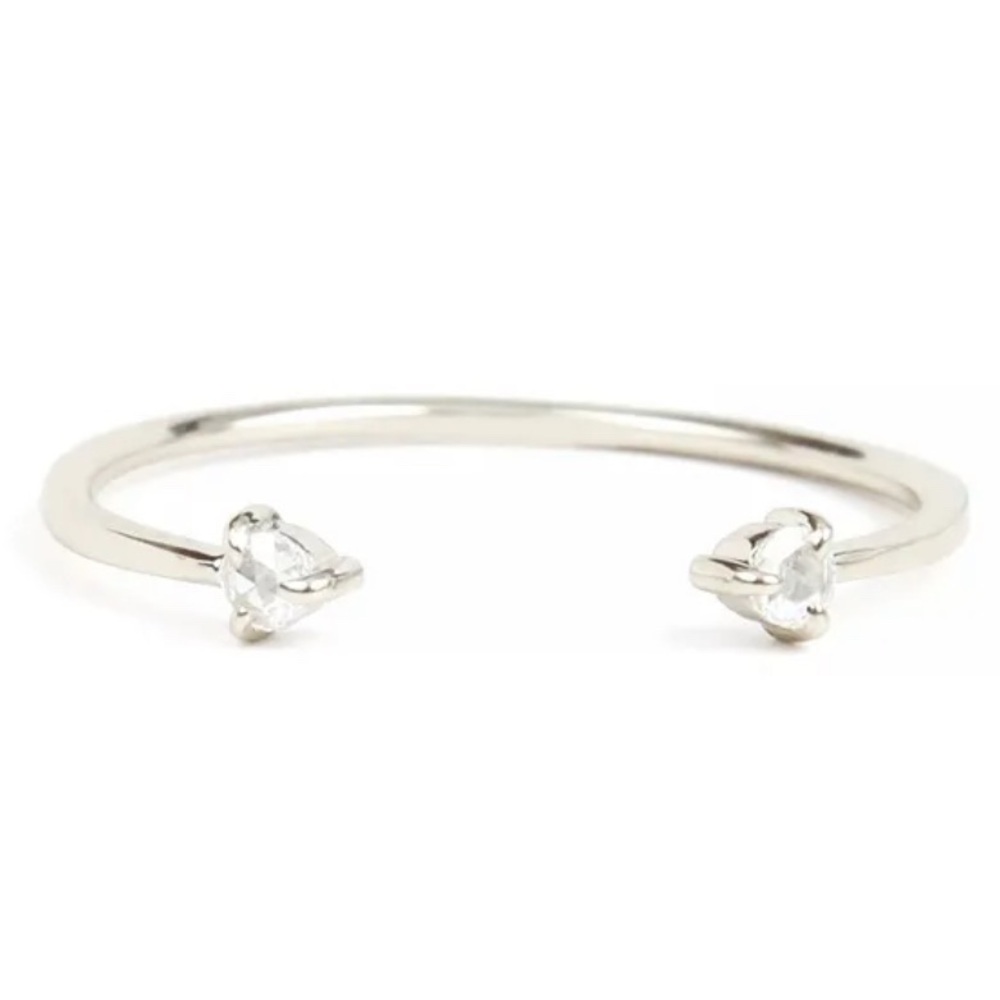 Catbird “Her Diamond Eyes” Ring in 14K White Gold - 2 of these rings available